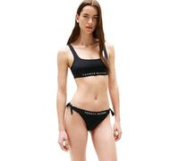 Tommy Hilfiger Side Tie Cheeky Bikini Uw0Uw04497 Attache latérale, Black (Black), XS Femme