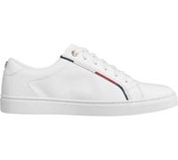 Tommy Hilfiger Baskets Cuvette Femme Tommy Signature Chaussures, Blanc (White), 38