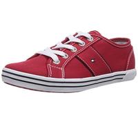 Tommy Hilfiger Slater 1D, Chaussons Sneaker Garçon - Rouge (Tango Red 611), 39 EU