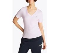 Tommy Hilfiger Slim Cody V-nk Ss Light Pink Taille: M | T-shirts Outlet | Femme | Rose