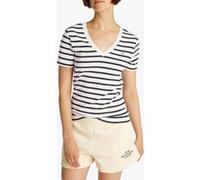 Tommy Hilfiger Slim Fit Cody V-neck Short Sleeve T-shirt Dark Night Navy Taille: M | Chemises Outlet | Femme | Le Noir