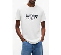 Tommy Hilfiger Slim Graphic Tee Ancient White Taille: S | T-Shirts Outlet | Homme | Blanche