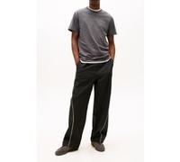 Tommy Hilfiger Slim Linear Chest Tee Washed Black Taille: L | T-Shirts Outlet | Homme | Le Noir