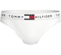 Tommy Hilfiger Slip Bikini Femme Classic avec Ceinture Emblématique, Blanc (White), L