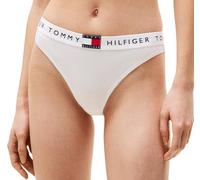 Tommy Hilfiger Slip Bikini Femme Classic avec Ceinture Emblématique, Blanc (White), S