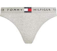 Tommy Hilfiger Slip Bikini Femme Classic avec Ceinture Emblématique, Gris (Light Grey Heather), XS