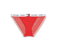Tommy Hilfiger Slip Forme Bikini Femme Tanga Bikini avec Dentelle