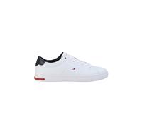 Tommy Hilfiger Essential Leather Detail Vulcanized Trainers Blanc EU 43 Homme
