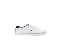 Tommy Hilfiger Canvas Lace Up Trainers Blanc EU 41 Homme