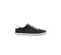Tommy Hilfiger Canvas Lace Up Trainers Noir EU 45 Homme