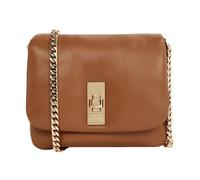 Tommy Hilfiger Soft Leather Mini sac à bandoulière Cuir véritable 18 cm brun