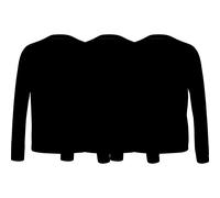 Tommy Hilfiger Sous-vêtement manches longues Premium Essentials – 3 unités Noir XL Homme