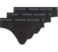 Tommy Hilfiger Sous-Vêtement Homme Lot de 3 Slip, Noir (Black/Black/Black), S