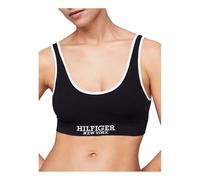 Tommy Hilfiger Soutien-gorge de sport opaque pour femme, Bleu (Desert Sky), M