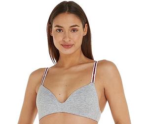 Tommy Hilfiger Soutien-Gorge Femme Sans Armatures, Gris (Mid Grey Heather), 70A