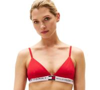Tommy Hilfiger Soutien-Gorge Triangle Femme avec Basque Emblématique, Rouge (Primary Red), XL