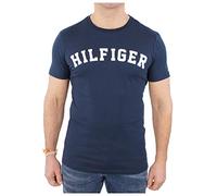 Tommy Hilfiger SS Tee Logo, T-shirt Homme, Bleu (Navy Blazer 416), Small