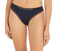 Tommy Hilfiger String Femme Tanga, Bleu (Desert Sky), L