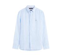 Tommy Hilfiger - Stripe RF Shirt - Homme - Chemises - Bleu - Taille: M