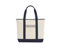 Tommy Hilfiger Th Summer Canvas Tote Bag Creme Taille: OS | Cabas Outlet | Femme