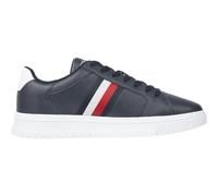 Tommy Hilfiger Homme Supercup LTH Stripes ESS FM0FM04895 Baskets à Semelle Cupsole, Bleu (Desert Sky), 40 EU