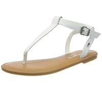 Tommy Hilfiger Susy 27a, Sandale plate Femme - blanc - 41