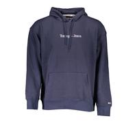 Tommy Hilfiger - Sweat à capuche bleu avec broderie et logo - Homme - Sweatshirts et sweats à capuche - Bleu - Taille: S