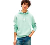 Tommy Hilfiger Brand Love TR Mono Stack Hoody Mw0mw42464 Sweat à Capuche, Green (Crushed Mint), M Homme