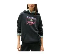 Tommy Hilfiger - Sweat à Capuche Crest Flag - Femme - Sweatshirts et sweats à capuche - Noir - Taille: 38 FR