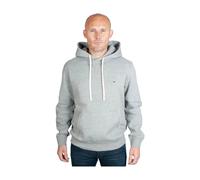 Tommy Hilfiger Sweat à Capuche Homme Essential Fleece Regular Fit, Gris (Medium Grey Heather), 3XL