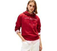 Tommy Hilfiger Sweat à Capuche Femme avec Logo, Rouge (Regatta Red), XXL