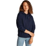 Tommy Hilfiger Sweat à Capuche Femme Contrast Flag Regular Fit, Bleu (Dark Night Navy), XL