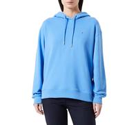 Tommy Hilfiger Sweat à Capuche Femme Flag on Chest avec Capuche, Bleu (Blue Spell), S