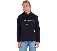 Tommy Hilfiger Sweat à Capuche Femme Heritage avec Capuche, Bleu (Desert Sky), S