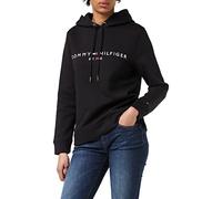 Tommy Hilfiger Sweat À Capuche Femme Heritage, Noir (Black), XXS