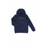 Tommy Hilfiger Sweat à Capuche Enfant Unisexe Essential Hoodie avec Capuche, Bleu (Twilight Navy), 14 Ans