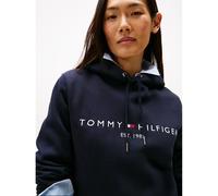 Tommy Hilfiger Sweat à capuche Heritage Hilfiger à manches longues pour femme, ciel du désert - L