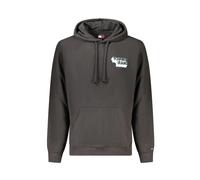 Tommy Hilfiger - Sweat à Capuche Homme en Coton Noir avec Logo - Homme - Sweatshirts et sweats à capuche - Noir - Taille: 2XL