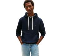 Tommy Hilfiger Sweat à Capuche Homme Essential Fleece Regular Fit, Bleu (Desert Sky), L