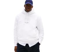 Tommy Hilfiger Sweat à Capuche Homme Ithaca avec Capuche, Blanc (White), 3XL