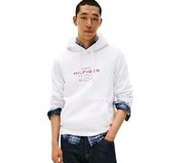 Tommy Hilfiger Oval Graphic Hoodie Blanc XL Homme