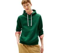 Tommy Hilfiger Sweat à Capuche Homme Seasonal Fleece avec Poche Kangourou, Vert (Ornamental Green), M