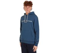 Tommy Hilfiger Sweat à Capuche Logo Tommy avec Capuche, Bleu (Aegean Sea), XXL