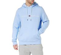 Tommy Hilfiger Sweat à Capuche Logo Tommy avec Capuche, Bleu (Vessel Blue), XXL