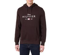 Tommy Hilfiger Sweat à Capuche MW0MW41427 de Marque Love Big Hilfiger pour Homme, Marron, XL, Marron (Chocolat), XL