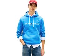 Tommy Hilfiger Sweat à Capuche Tommy avec Logo MW0MW11599 pour Homme, Bleu, M
