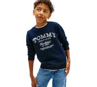 Tommy Hilfiger Sweat à Capuche Tommy imprimé délavé KB0KB10337 pour garçon Bleu Marine foncé 6 Ans, Bleu Marine foncé, 6 Ans