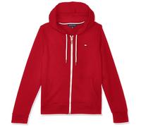 Tommy Hilfiger Zip-up Hoodie - Classic Sweatshirt for Women with Drawstrings and Hood Capuche, Rouge écarlate, XS Femme
