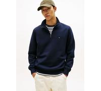 TOMMY HILFIGER Sweat-shirt 'Essential' bleu marine / rouge / blanc, Taille M