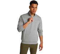 Tommy Hilfiger Sweat avec Fermeture Éclair Homme Essential Intechno 1/4 Zip avec Col Montant, Gris (Light Grey Heather), 3XL